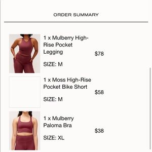 Girlfriend Collective Mulberry Set